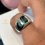 Natural Tourmaline Ring - Natural Tourmaline Sterling Silver 925 Handmade Ring